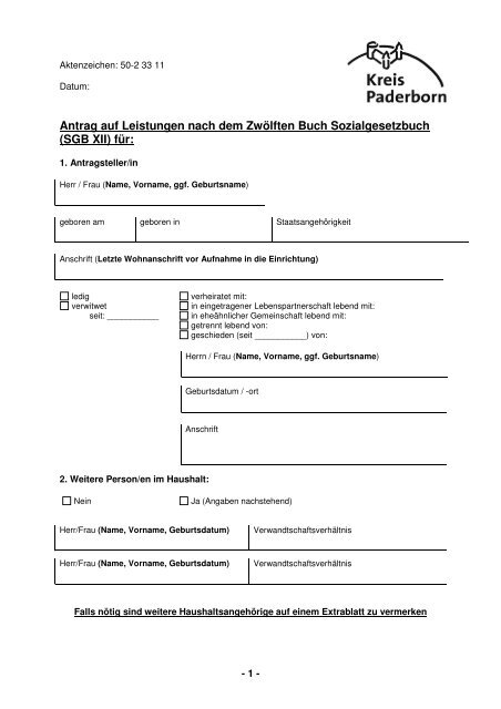 01 Sozialhilfegrundantrag Kreis Paderborn