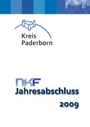 deckblatt nkf jahresabschluss 2009.psd - Kreis Paderborn