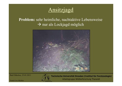 Präsentation als PDF - Projekt Waschbär