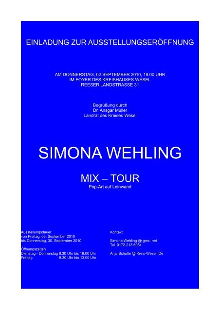 SIMONA WEHLING - Kreis Wesel
