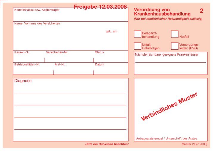 Wie Sieht Eine Einweisung Ins Krankenhaus Aus www.yumpu.com