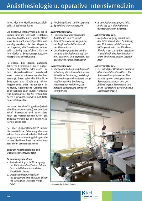 Patienteninformation KRH Klinikum Siloah - Klinikum Region ...