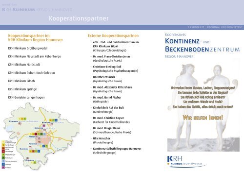 Kontinenz-und Beckenboden zentrum - Klinikum Region Hannover ...
