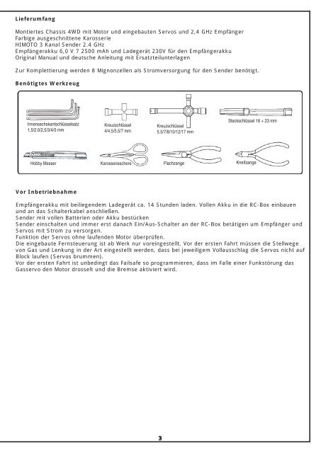 Betriebsanleitung und Ersatzteiliste als  PDF Datei - Krick