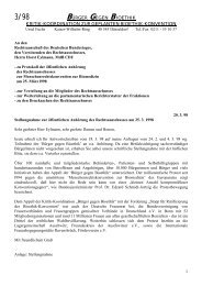 Stellungnahme zur Ã¶ffentlichen AnhÃ¶rung des Rechtsausschusses ...