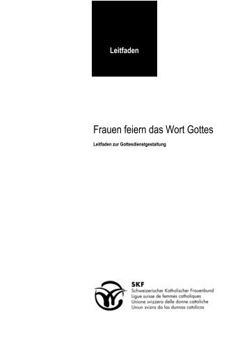 Frauen feiern das Wort Gottes - SKF