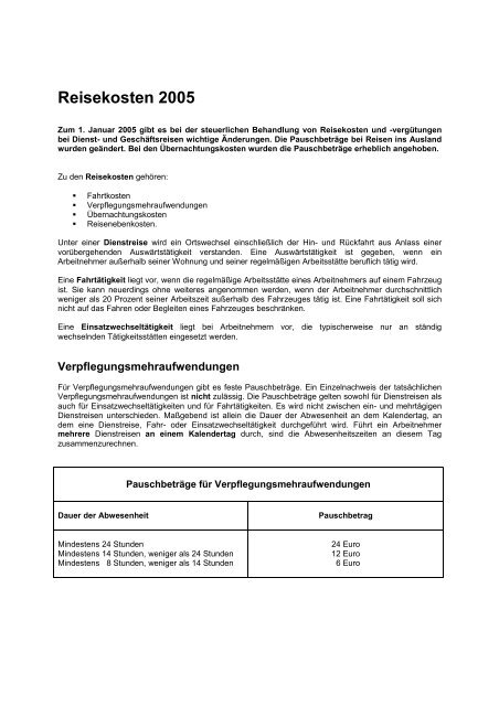 Reisekosten 2005 (pdf) - Kroll-umstadt.de