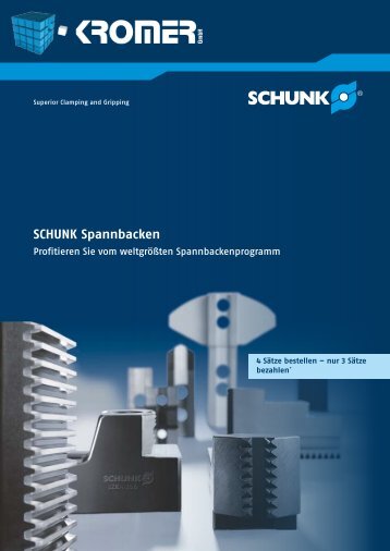 SCHUNK Spannbacken - Kromer GmbH