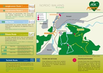 NORDIC WALKING -  Kronach