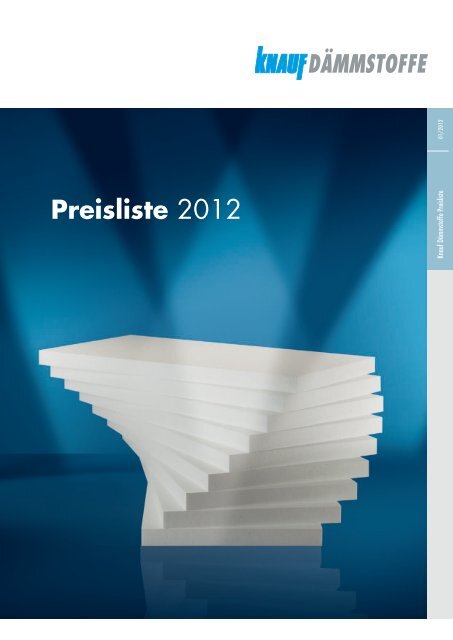 Preisliste 2012 (komplett) 1187 KB - Knauf Dämmstoffe