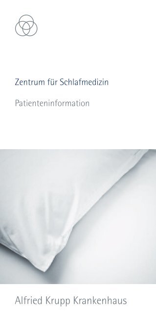 Patienteninformation - Alfried Krupp Krankenhaus
