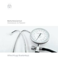 Bluthochdruckzentrum herunterladen. - Alfried Krupp Krankenhaus