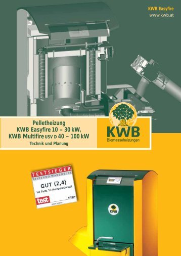 Pelletheizung KWB Easyfire 10 â 30 kW, KWB  ... - Kruse GmbH