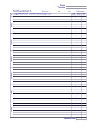 Vorlage Berichtsheft gewerblich (PDF / ca. 117 KB) - W. Kruse GmbH