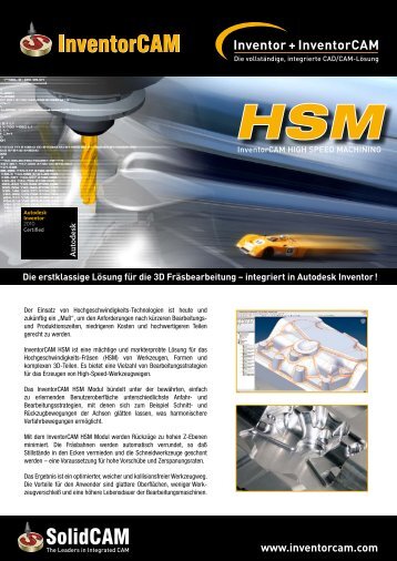 InventorCAM HSM