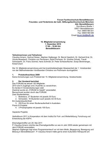 Email.forum.bb@ksfh.de - Katholische Stiftungsfachhochschule (KSFH)