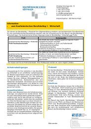 Info BK1.pub - Kaufmännische Schule  Göppingen