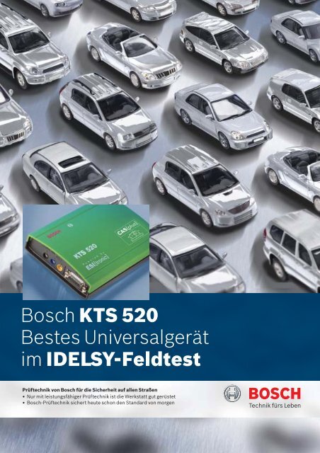 Bosch KTS 520 Testsieger Dekra - Rösner KFZ Werkzeuge