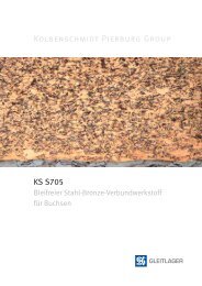 KS S705 Bleifreier Stahl-Bronze-Verbundwerkstoff für Buchsen