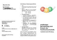 Infoblatt BKFH_Sj 11_12 -  Kaufmännische Schule  Stuttgart-Süd