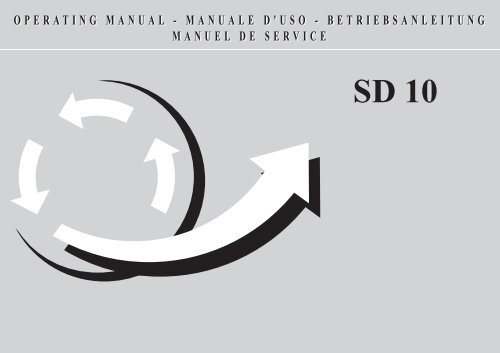 operating manual - manuale d'uso - betriebsanleitung ... - Nethouse