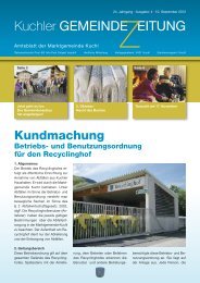 Ausgabe 4 - 10.Sept.2012 - Gemeinde Kuchl