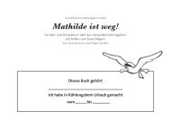 Mathilde ist weg! - Ostseebad Kühlungsborn