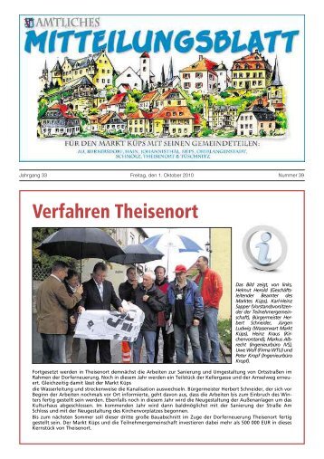 Verfahren Theisenort - Markt Küps