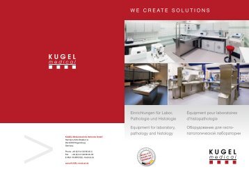 WE CREATE SOLUTIONS - KUGEL medical