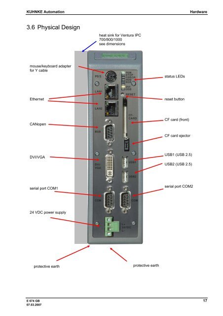 Ventura IPC Instruction  Manual pdf - Kuhnke