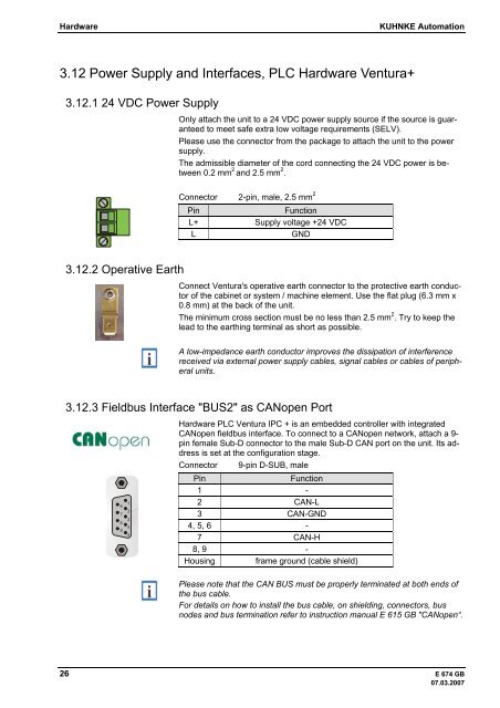 Ventura IPC Instruction  Manual pdf - Kuhnke