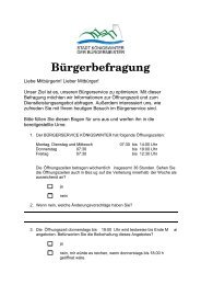 Bürgerbefragung