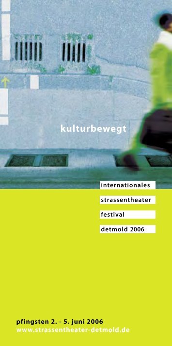 kulturbewegt e road? - Kulturbüro