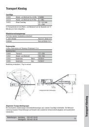 Transport Kiestag Transport Kiestag - Frischbeton Thun AG