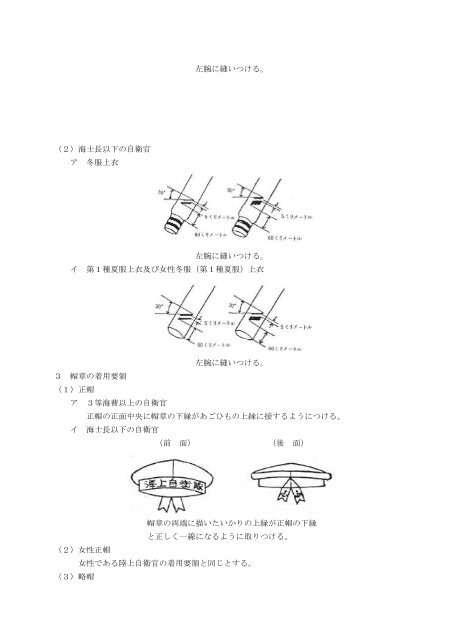 4 3等海曹以上の自 4 3等海曹以上の自