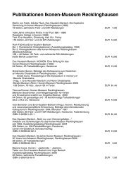 Publikationen des Ikonen-Museums als pdf-Datei - Kunsthalle ...