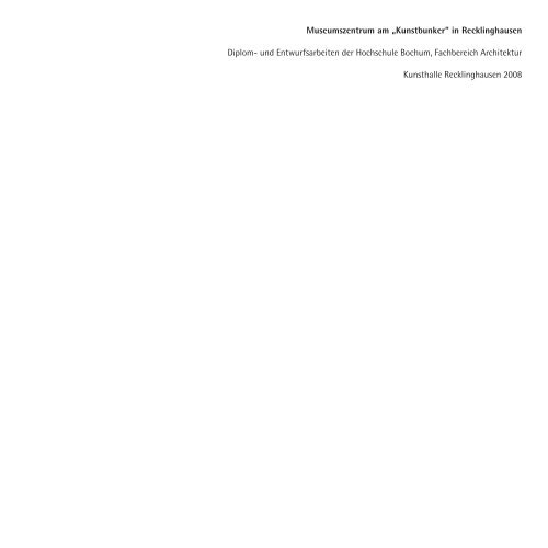 Katalog als pdf - Kunsthalle Recklinghausen