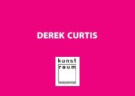 DEREK CURTIS - kunst-raum / schulte-goltz + noelte