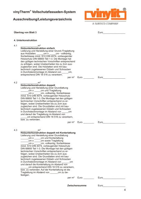 Ausschreibungstext vinyTherm aus der D-PM.cdr