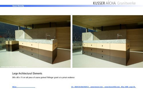 pdf - Kusser Diversity, Quality & Services - KUSSER Granitwerke