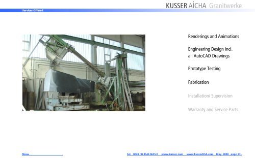 pdf - Kusser Diversity, Quality & Services - KUSSER Granitwerke