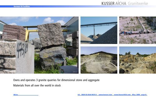 pdf - Kusser Diversity, Quality & Services - KUSSER Granitwerke