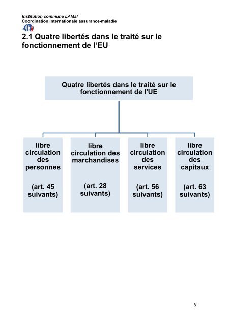 Brochure: les effets de l'Accord sur la - Gemeinsame Einrichtung KVG