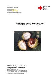 Pädagogische Konzeption - DRK Gifhorn