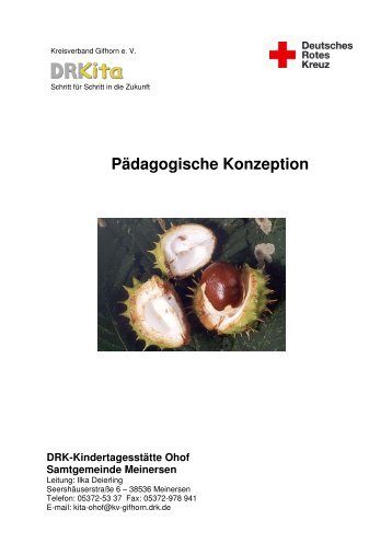 Pädagogische Konzeption - DRK Gifhorn