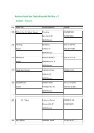 Kreisverband der Gartenfreunde Meißen e.V.