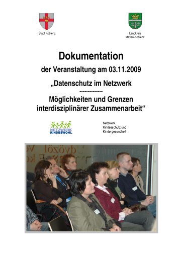 Dokumentation Netzwerkarbeit.pdf - Kreisverwaltung Mayen Koblenz