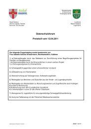 Datenschutzforum - Protokoll vom 13.04.2011.pdf - Kreisverwaltung ...