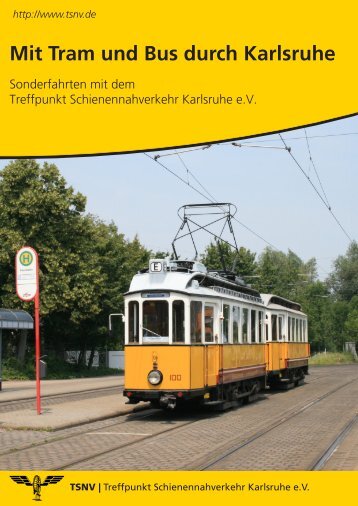 Sonderfahrten - KVV - Karlsruher Verkehrsverbund