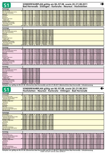 S1 - KVV - Karlsruher Verkehrsverbund